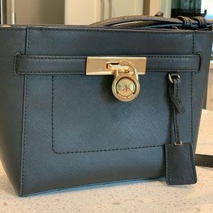 BNWOT Michael Kors black leather purse